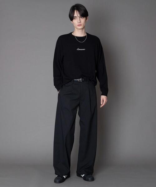 BROWNY(ブラウニー)の「BROWNY/【26年春夏新作】カバーフィットバルーンスラックス(スラックス・メンズ・ブラック系その他4/グレー系その他4/ブラック・SMALL/MEDIUM/LARGE)」の5枚目の写真