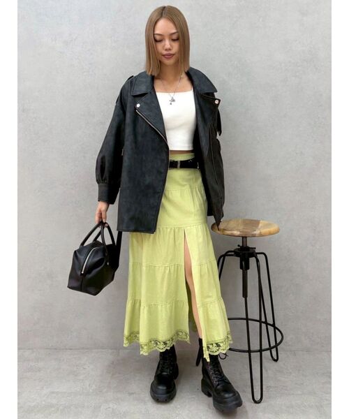 EVRIS（エヴリス）の「オリジナルスタッズバックルベルト（ベルト・レディース・ブラック/ブラウン・FREE）」の19枚目の写真