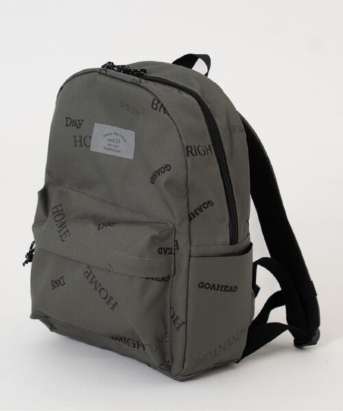and D. petit main（アンドディープティマイン）の「【365D】デイリーアソートガラリュック（バックパック/リュック・キッズ・サックスブルー/カーキ/ブラック/ピンク/チャコール・F）」の3枚目の写真