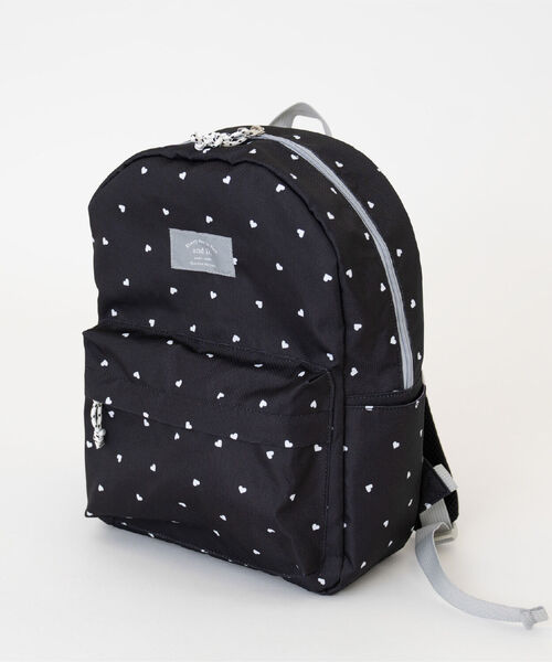 and D. petit main（アンドディープティマイン）の「【365D】デイリーアソートガラリュック（バックパック/リュック・キッズ・サックスブルー/カーキ/ブラック/ピンク/チャコール・F）」の2枚目の写真