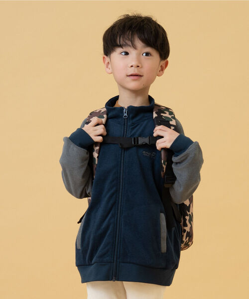 and D. petit main（アンドディープティマイン）の「【365D】デイリーアソートガラリュック（バックパック/リュック・キッズ・サックスブルー/カーキ/ブラック/ピンク/チャコール・F）」の6枚目の写真