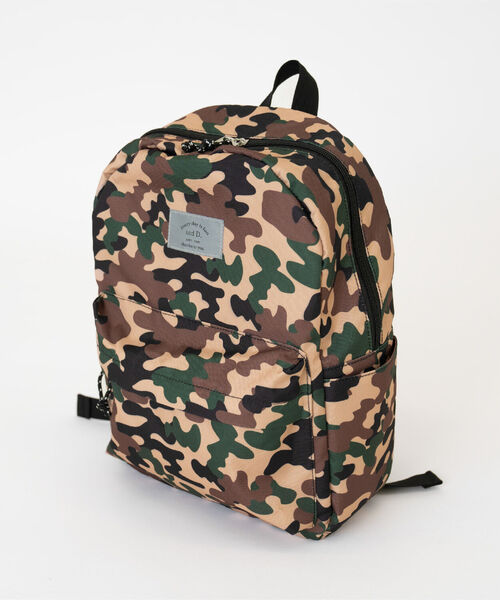 and D. petit main（アンドディープティマイン）の「【365D】デイリーアソートガラリュック（バックパック/リュック・キッズ・サックスブルー/カーキ/ブラック/ピンク/チャコール・F）」の10枚目の写真