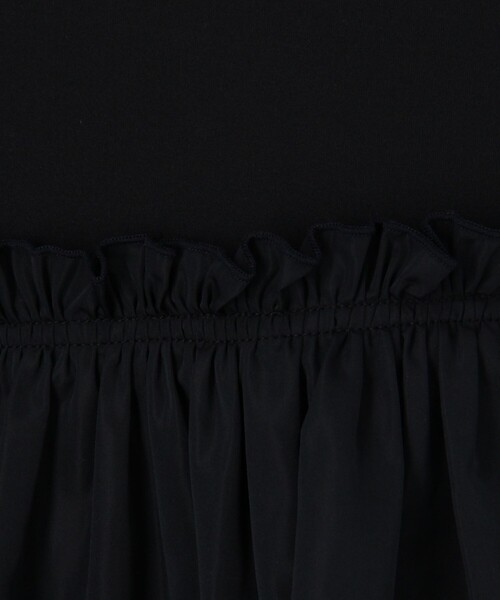 MICO COULIER（ミコクリエ）の「綿タッチダンボールニットブラウス（シャツ/ブラウス・レディース・キナリ/ネイビー・38）」の13枚目の写真