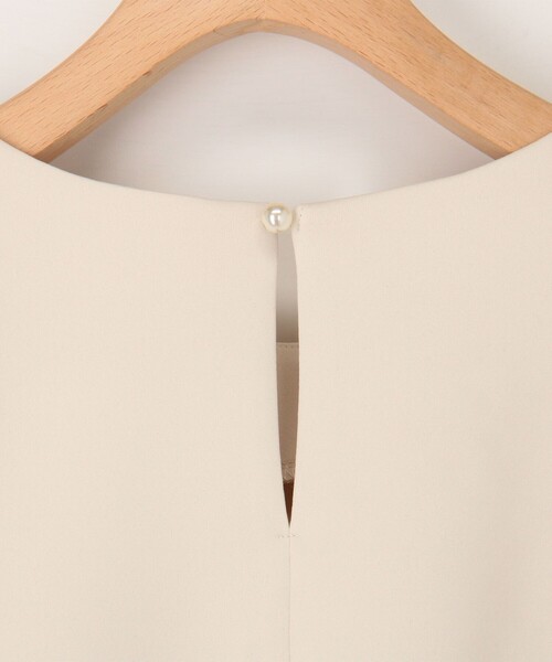 MICO COULIER（ミコクリエ）の「綿タッチダンボールニットブラウス（シャツ/ブラウス・レディース・キナリ/ネイビー・38）」の22枚目の写真