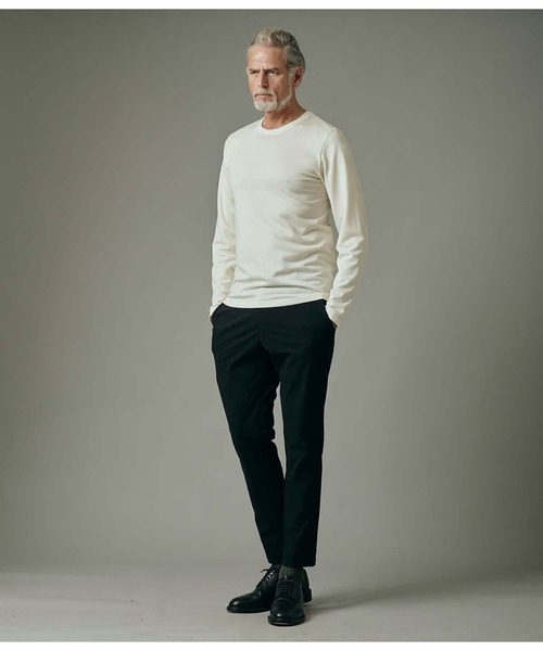 junhashimoto(ジュンハシモト)の「WASHABLE WOOL C L/S(Tシャツ/カットソー・メンズ・ブラック/ホワイト・4/3)」の14枚目の写真