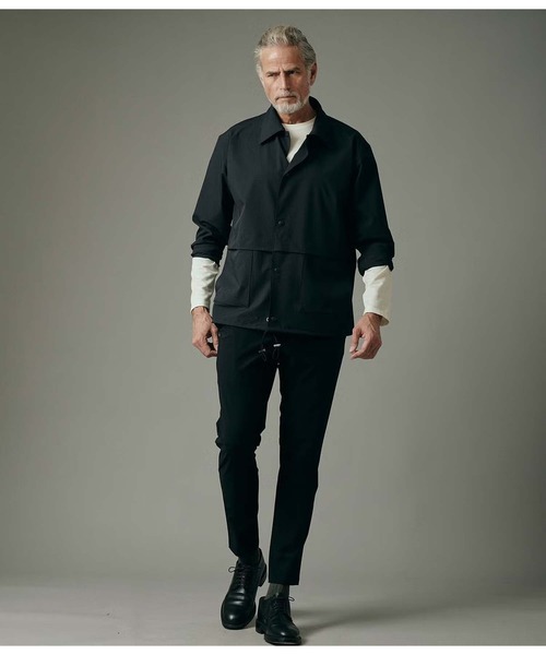 junhashimoto(ジュンハシモト)の「WASHABLE WOOL C L/S(Tシャツ/カットソー・メンズ・ブラック/ホワイト・4/3)」の15枚目の写真