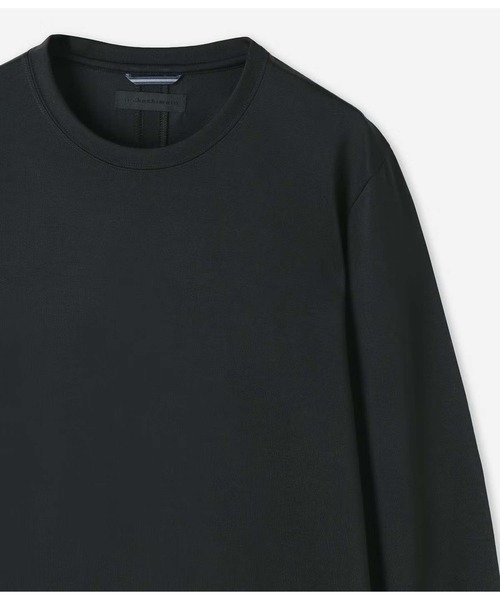 junhashimoto(ジュンハシモト)の「WASHABLE WOOL C L/S(Tシャツ/カットソー・メンズ・ブラック/ホワイト・4/3)」の4枚目の写真