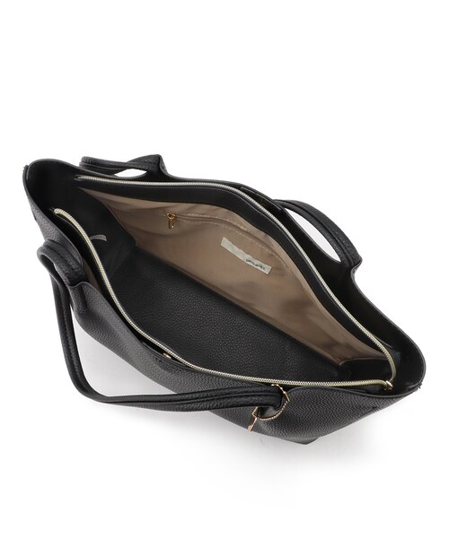 SHOO・LA・RUE(シューラルー)の「【軽量/通勤・通学】3層で使いやすい A4トートバッグ(トートバッグ・レディース・ブラック/アイボリー/ナチュラル・00)」の18枚目の写真