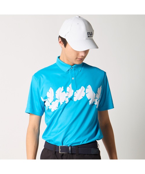 FILA GOLF — гольф-футболка с охлаждающим эффектом, быстро впитывающая пот, UV-защита, рубашка-поло с коротким рукавом