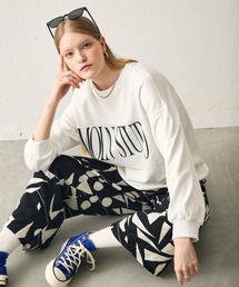 uchi.（ウチ）の「ジオメトリックプリント イージーパンツ（その他パンツ）」