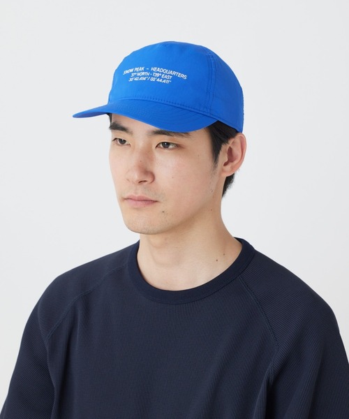 Snow Peak(スノーピーク)の「Snow Peak / HQ Topographic Trucker Cap トポグラフィック トラッカー キャップ(キャップ・メンズ・ブラック/ホワイト/グレー/ブルー・1/2)」の9枚目の写真