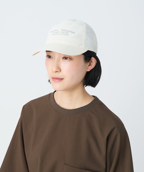 Snow Peak(スノーピーク)の「Snow Peak / HQ Topographic Trucker Cap トポグラフィック トラッカー キャップ(キャップ・メンズ・ブラック/ホワイト/グレー/ブルー・1/2)」の6枚目の写真