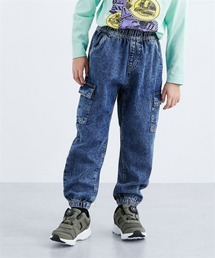 QUNTSTYLE | デニムカーゴパンツ　<綿100％>(カーゴパンツ)