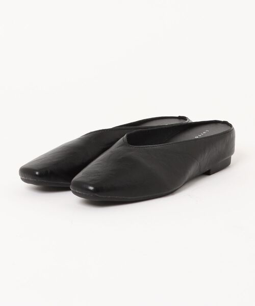 styiro(スタイロ)の「さっと履ける Vカットフラットミュール(サンダル・レディース・シルバー/ゴールド/ブラック・38/37/36)」の21枚目の写真