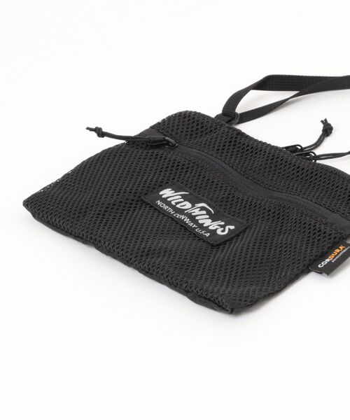 WILD THINGS(ワイルドシングス)の「超軽量!なんと47g!【WILD THINGS】LIGHT SHOULDER POUCH S 超軽量 2層ポケット ミニショルダー(ショルダーバッグ・レディース・ブラック/カーキ/クリアブラウン/パープル/ターコイズブルー/イエロー・ONE SIZE)」の8枚目の写真