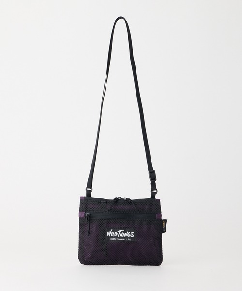 WILD THINGS(ワイルドシングス)の「超軽量!なんと47g!【WILD THINGS】LIGHT SHOULDER POUCH S 超軽量 2層ポケット ミニショルダー(ショルダーバッグ・レディース・ブラック/カーキ/クリアブラウン/パープル/ターコイズブルー/イエロー・ONE SIZE)」の5枚目の写真