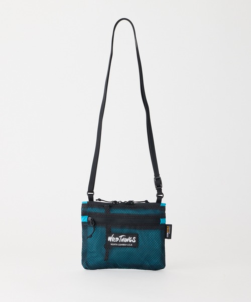 WILD THINGS(ワイルドシングス)の「超軽量!なんと47g!【WILD THINGS】LIGHT SHOULDER POUCH S 超軽量 2層ポケット ミニショルダー(ショルダーバッグ・レディース・ブラック/カーキ/クリアブラウン/パープル/ターコイズブルー/イエロー・ONE SIZE)」の4枚目の写真