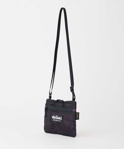 WILD THINGS(ワイルドシングス)の「超軽量!なんと47g!【WILD THINGS】LIGHT SHOULDER POUCH S 超軽量 2層ポケット ミニショルダー(ショルダーバッグ・レディース・ブラック/カーキ/クリアブラウン/パープル/ターコイズブルー/イエロー・ONE SIZE)」の19枚目の写真