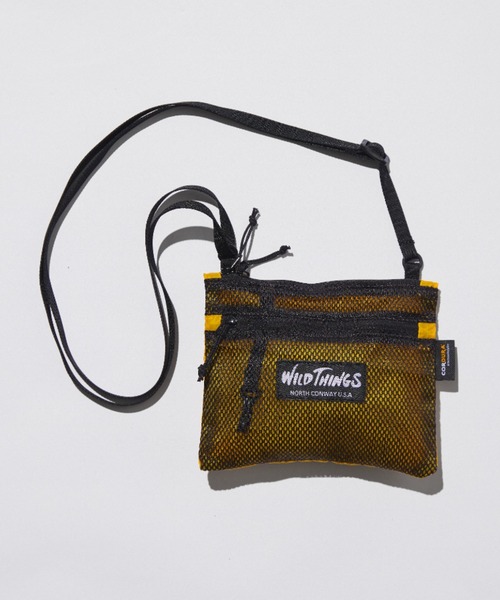 WILD THINGS(ワイルドシングス)の「超軽量!なんと47g!【WILD THINGS】LIGHT SHOULDER POUCH S 超軽量 2層ポケット ミニショルダー(ショルダーバッグ・レディース・ブラック/カーキ/クリアブラウン/パープル/ターコイズブルー/イエロー・ONE SIZE)」の22枚目の写真