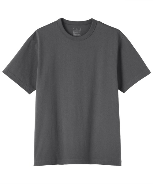 無印良品(ムジルシリョウヒン)の「紳士 洗いざらし太番手クルーネック半袖Tシャツ(Tシャツ/カットソー・メンズ・ダークグレー/キナリ/ブルー系/ホワイト/ダークネイビー/ライトブルー/ブラック/ダークグリーン・S/M/L/XL)」の21枚目の写真