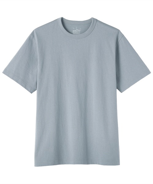 無印良品(ムジルシリョウヒン)の「紳士 洗いざらし太番手クルーネック半袖Tシャツ(Tシャツ/カットソー・メンズ・ダークグレー/キナリ/ブルー系/ホワイト/ダークネイビー/ライトブルー/ブラック/ダークグリーン・S/M/L/XL)」の14枚目の写真