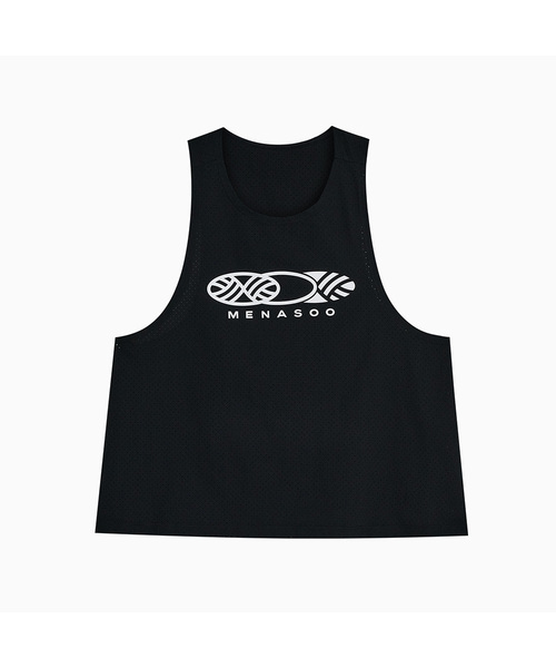 MENASOO(ミナス)の「VENODE Three Track Logo Active Sleeve_Black(Tシャツ/カットソー・レディース・ブラック・1/2)」の1枚目の写真