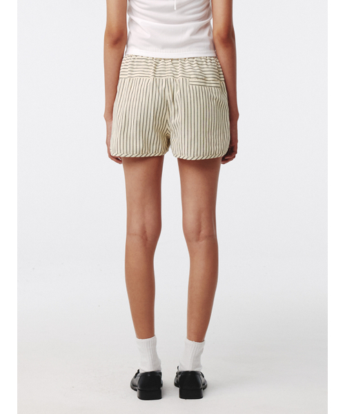 Kijun(キジュン)の「Stripe Shorts Butter Stripe(その他パンツ・レディース・その他・SMALL/MEDIUM/LARGE)」の3枚目の写真