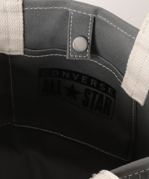 CONVERSE(コンバース)の「CONVERSE/コンバース CV AS CANVAS TOTE BAG S(トートバッグ・レディース・ベージュ/ネイビー/杢グレー/ライトブラウン/オフホワイト/レッド/ブラック/カーキ・ONE SIZE)」の16枚目の写真