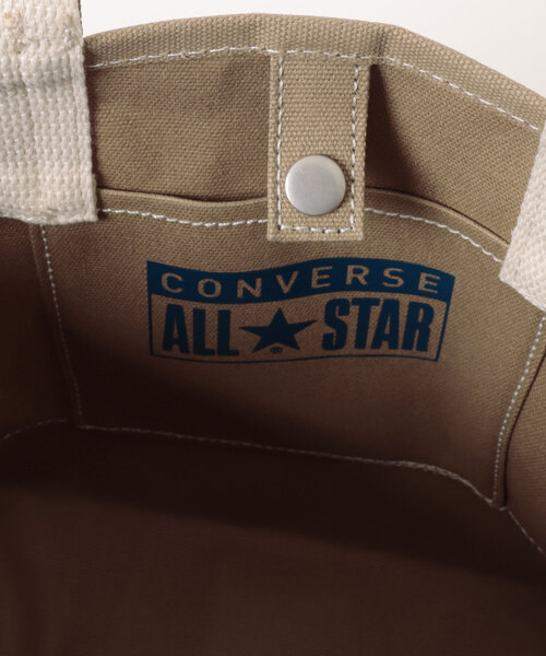 CONVERSE(コンバース)の「CONVERSE/コンバース CV AS CANVAS TOTE BAG S(トートバッグ・レディース・ベージュ/ネイビー/杢グレー/ライトブラウン/オフホワイト/レッド/ブラック/カーキ・ONE SIZE)」の17枚目の写真