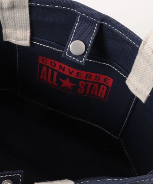 CONVERSE(コンバース)の「CONVERSE/コンバース CV AS CANVAS TOTE BAG S(トートバッグ・レディース・ベージュ/ネイビー/杢グレー/ライトブラウン/オフホワイト/レッド/ブラック/カーキ・ONE SIZE)」の19枚目の写真
