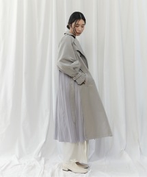 BACK PLEATED COAT(バックプリーツコート)