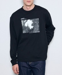 FOREST グラフィック長袖Tシャツ