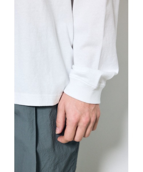 AZUL by moussy(アズールバイマウジー)の「FOREST グラフィック長袖Tシャツ(Tシャツ/カットソー・メンズ・ホワイト/ブラック/ライトピンク・MEDIUM/LARGE)」の13枚目の写真