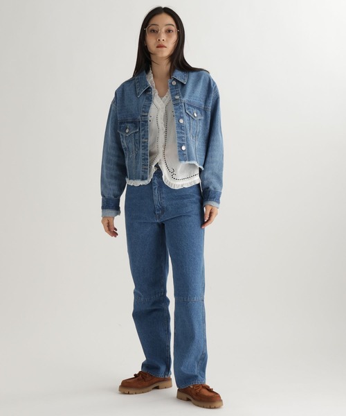 studio CLIP(スタディオクリップ)の「【daily CLIP】刺繍ボレロシャツ(シャツ/ブラウス・レディース・ホワイト/ブラック・FREE)」の10枚目の写真