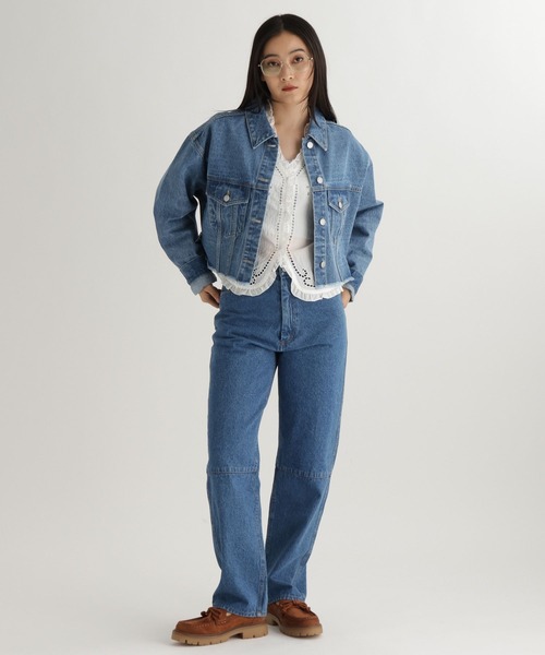 studio CLIP(スタディオクリップ)の「【daily CLIP】刺繍ボレロシャツ(シャツ/ブラウス・レディース・ホワイト/ブラック・FREE)」の11枚目の写真