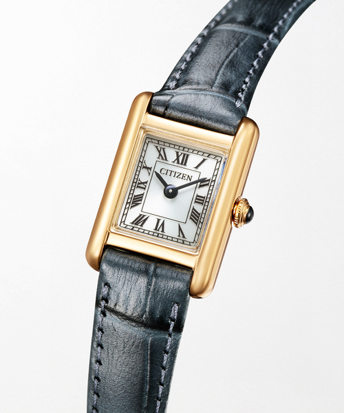 CITIZEN Kii Classic Square Kii EG2799-18W Warm gold（アナログ