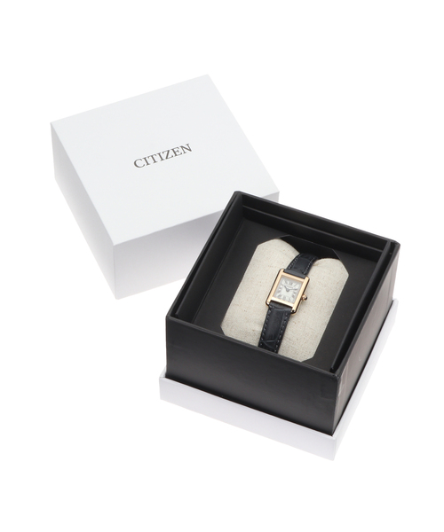 CITIZEN(シチズン)の「CITIZEN Kii Classic Square Kii EG2799-18W Warm gold(アナログ腕時計・レディース・ゴールド系その他・FREE)」の13枚目の写真