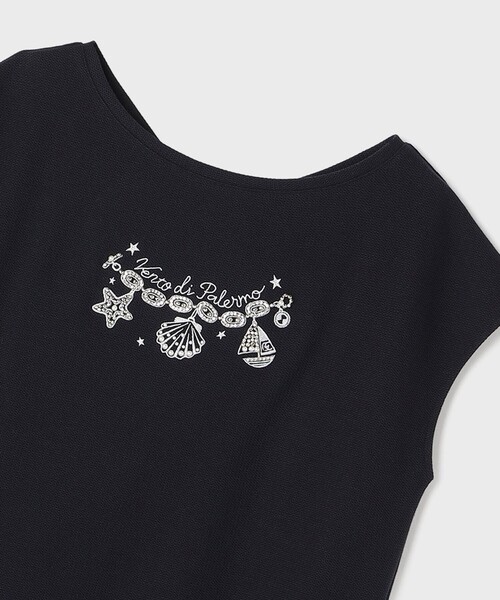 GRACE CLASS(グレースクラス)の「シェルモチーフフレンチT(Tシャツ/カットソー・レディース・ホワイト/ネイビー・36)」の14枚目の写真