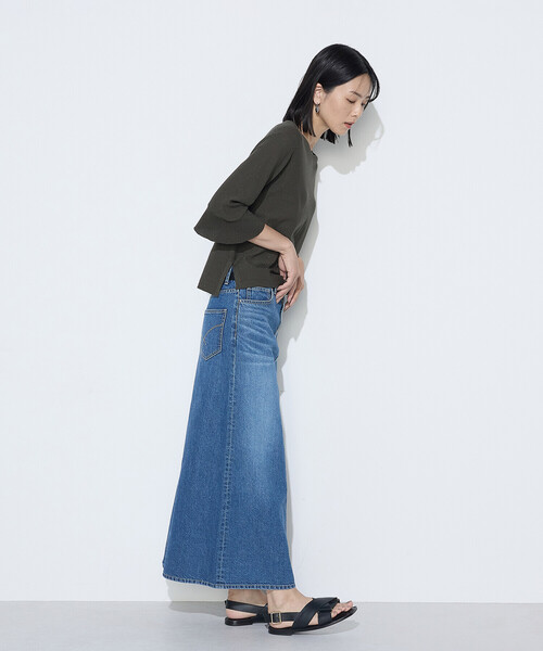 K.T KIYOKO TAKASE（キヨコタカセ）の「〔 Sサイズ 〕 天竺裏目編み スパンコールニットプルオーバー（ニット/セーター・レディース・ネイビー・5号）」の16枚目の写真