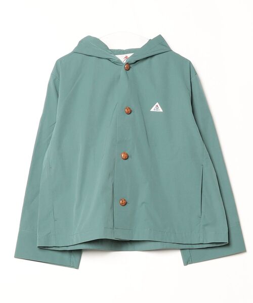 fredy emue（フレディエミュ）の「【GEVACO】別注フーディジャケット（ブルゾン・レディース・ネイビー/ベージュ/カーキ・38）」の3枚目の写真