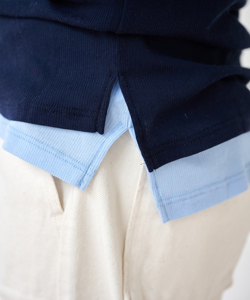 EMILY WEEK(エミリーウィーク)の「《追加10》パウダリーコットンプルオーバー(Tシャツ/カットソー・レディース・ブルー系その他/ネイビー/ピンク・FREE)」の21枚目の写真