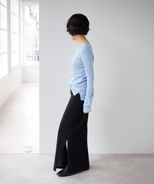 EMILY WEEK(エミリーウィーク)の「《追加10》パウダリーコットンプルオーバー(Tシャツ/カットソー・レディース・ブルー系その他/ネイビー/ピンク・FREE)」の19枚目の写真