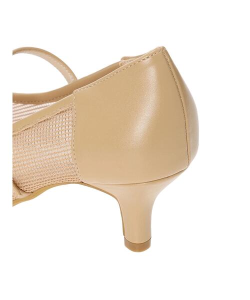 Te chichi（テチチ）の「ポインテッドチュールパンプス（パンプス・レディース・ベージュ/ブラック/ブラウン・37/38）」の9枚目の写真