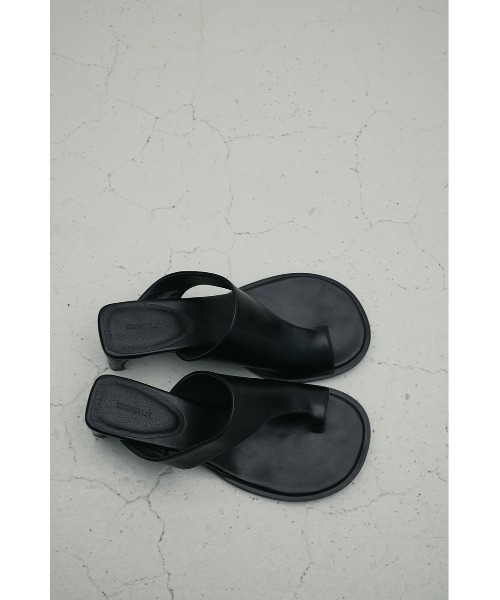 STYLEMIXER（スタイルミキサー）の「トングヒールサンダル（サンダル・レディース・ブラウン/ブラック・SMALL/MEDIUM/LARGE）」の4枚目の写真