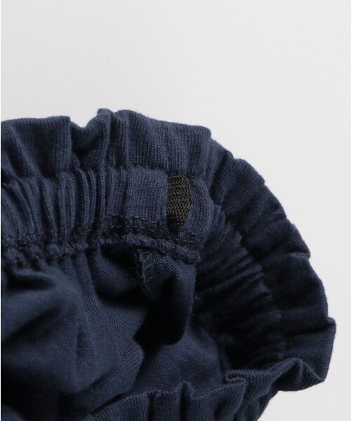 BRANSHES（ブランシェス）の「肩フリルチュニック＆ブルマセット（その他ベビー用品・キッズ・サックスブルー/ピンク・80/70）」の7枚目の写真