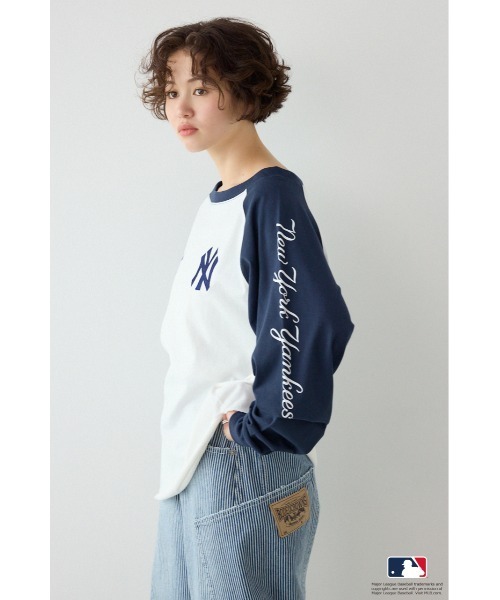 RODEO CROWNS WIDE BOWL(ロデオクラウンズワイドボウル)の「(MLB)オフショルラグラントップス(Tシャツ/カットソー・レディース・ブラウン系その他/ブルー系その他3/ブルー系その他・FREE)」の17枚目の写真