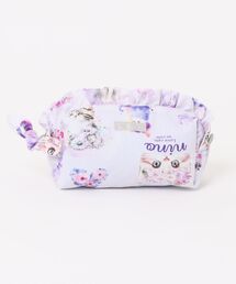 nino（ニノ）の「ねこフリルポーチ（ポーチ）」