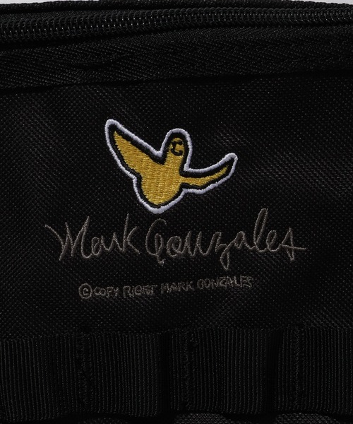 Mark Gonzales(マーク・ゴンザレス)の「【Mark Gonzales/マーク ゴンザレス】アートワークデザインコレクション フラップショルダーバッグ(ショルダーバッグ・メンズ・ブラック系2/ブラック系1・FREE)」の12枚目の写真