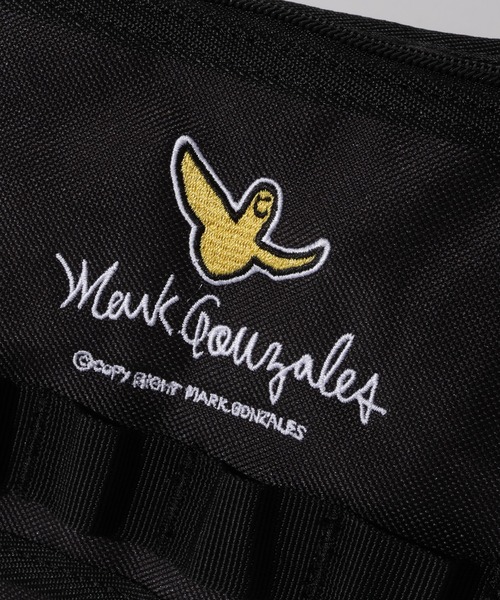 Mark Gonzales(マーク・ゴンザレス)の「【Mark Gonzales/マーク ゴンザレス】アートワークデザインコレクション フラップショルダーバッグ(ショルダーバッグ・メンズ・ブラック系2/ブラック系1・FREE)」の14枚目の写真