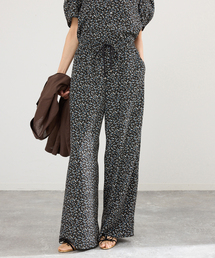 IENA | 《セットアップ対応/》ソフトヴィンテージフラワーパンツ(その他パンツ)